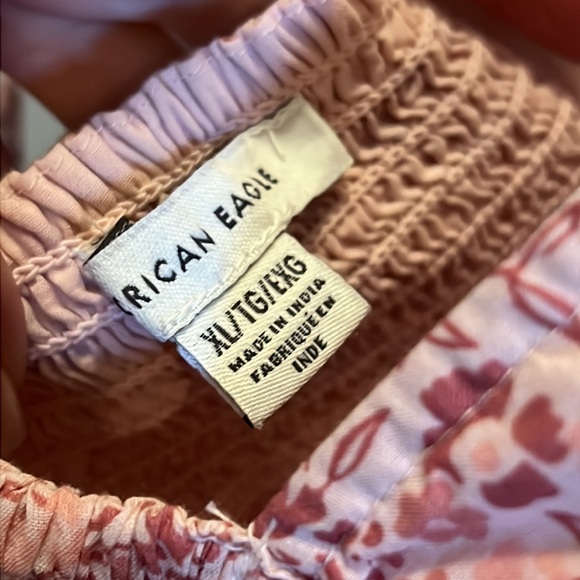 American Eagle Ruched Fit and Flare Mini Dress | XL - Picture 7 of 7